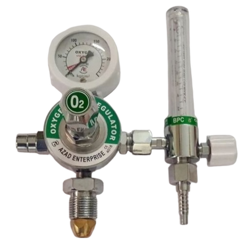 Mox Regulator Bpc Flow Meter - Chrome-Plated Brass