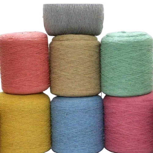 Polyester Cotton Yarn - Light Weight, Various Colors | Glossy Finish, Textile Application