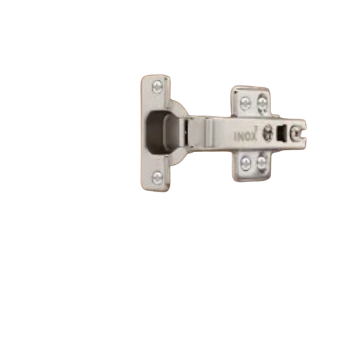Blind Corner Hinge - Various Sizes Silver, Polished Finish, Screw-In Installation