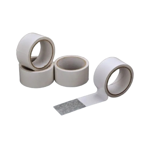 Double Sided Tissue Tapes - Various Sizes, White | Double Side Adhesive, Timely Delivery, Quality Tested
