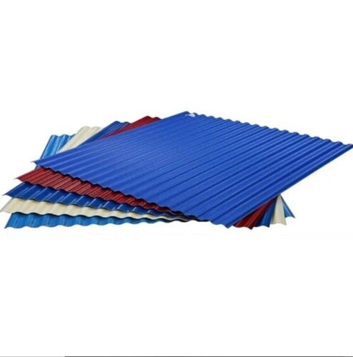 Precoated Roofing Sheet - Metal, Standard Size, Various Colors | Lightweight, Tested Quality, Timely Delivery