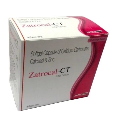 Zatrocal Ct Capsule - Capsule Form, Room Temperature Storage | Tested Quality, Long Shelf Life, Effective for All Ages