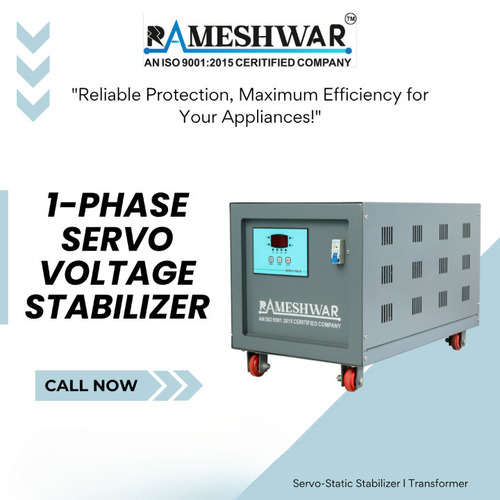 5 KVA SINGLE PHASE SERVO VOLTAGE STABILIZER