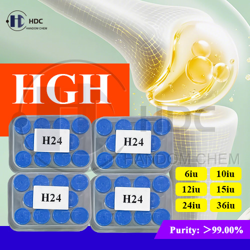 China Hgh (Human Growth Hormone) 10Iu/12Iu/15Iu/24Iu/36Iu - Application: Pharmaceutical