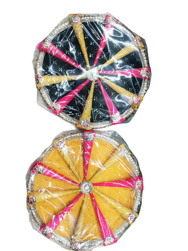 Mehandi Ceremony Cone Platter - Features: Lightweight
