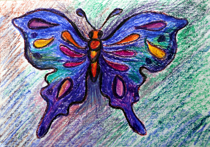 Titlee Hand Painting (Titlee -The Butterfly 2012 C 136) - Color: Multiple