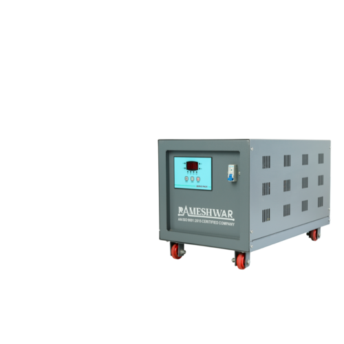 5 Kva Single Phase Servo Stabilizer - Material: Copper