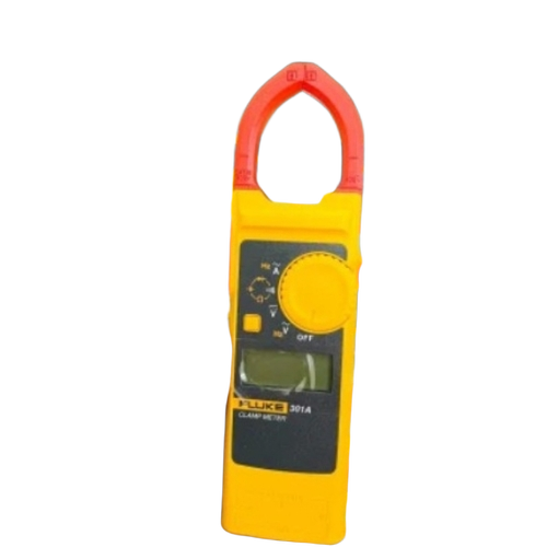 Clamp Meter - Plastic and Metal, Standard Size, Yellow & Black, Wireless Digital Display, Rust and Shock Resistant