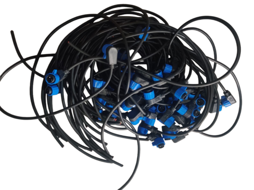 Electric Scooter Charging Socket - Standard Size, Durable Weather-Resistant Design, Overheat Protection, Universal Compatibility