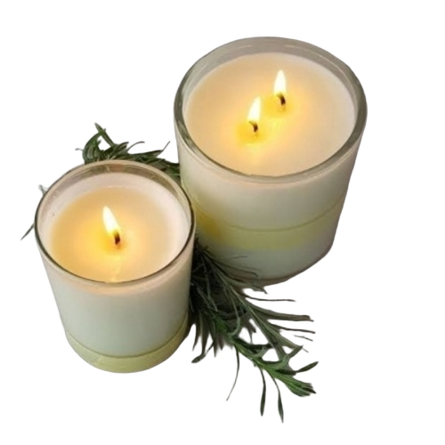 Fragrance Candle - Color: White