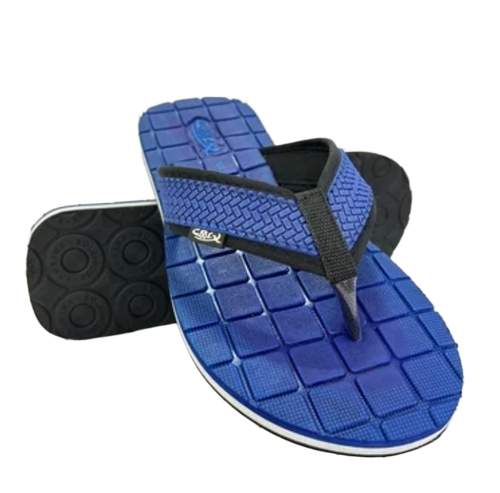 Mens Slippers - Color: Blue