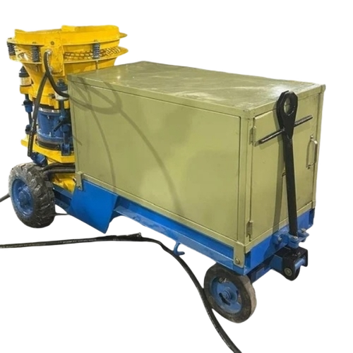 Wet Shotcrete Machine - Color: Yellow