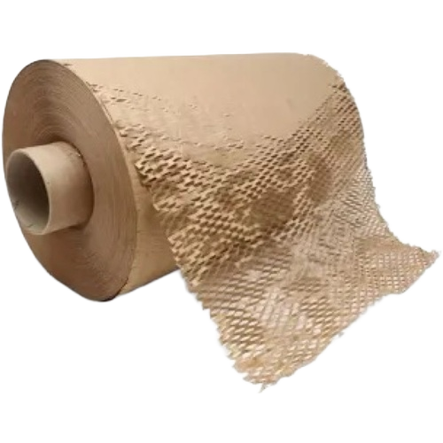 Corrugated Roll - Wood Pulp Mechanical Pulp, Brown, 80-200 GSM, Tear Resistant | Eco Friendly, Soft, Plain Pattern, Industrial Packaging