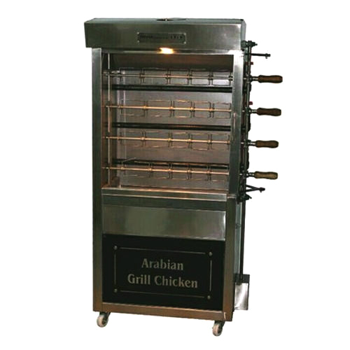 Moveable Chicken Grill Machine