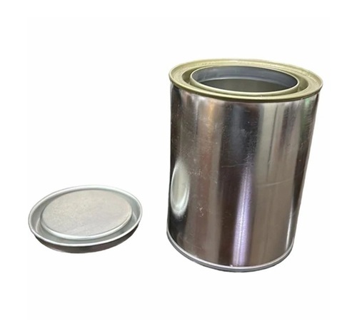 Round Tin Container