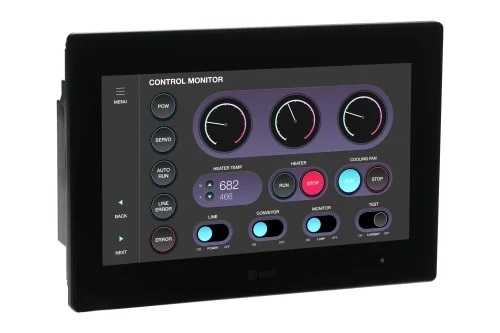 Flexi Panels Hmi With Io - Black, 240-440V | Touch Interface, Flexible Operation, Multi-Protocol I/O Integration, Real-Time Monitoring