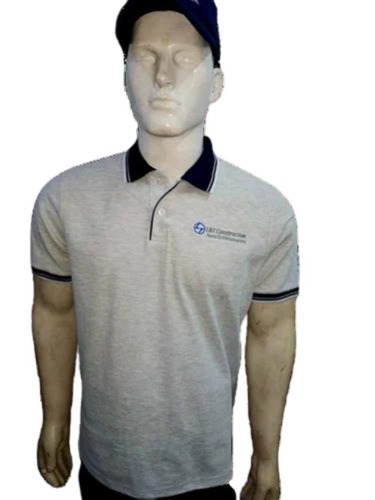 Grey Men Half Sleeve Promotional T Shirt - Age Group: Adults