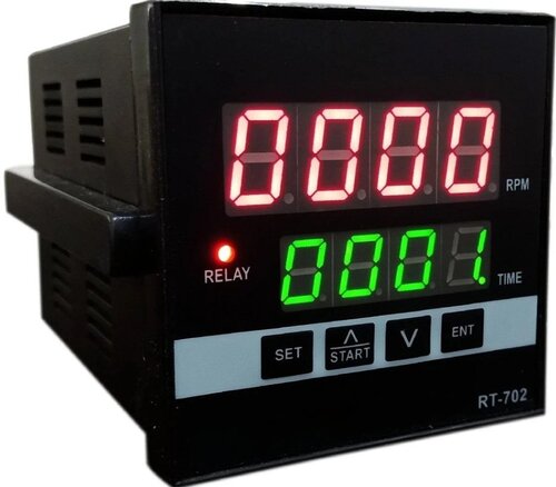 Lcd Timer With Rpm Indication