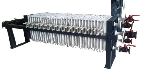 30 Plates Sludge Dewatering Filter Press Machine - Capacity: 1000 Ltr/Hr