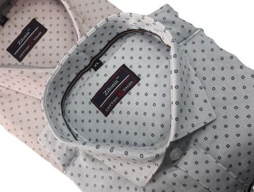 Casual Cotton Men Cufflink Shirt