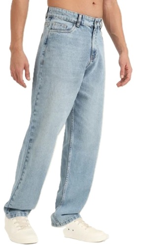 Comfort Fit Jean - Denim, Blue, All Sizes | Breathable, Skin Friendly, Water Proof, Relaxed Fit