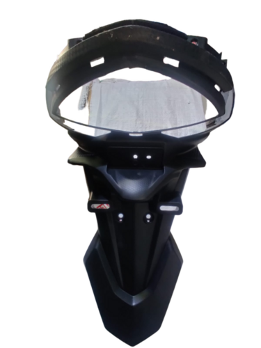 Electric Scooter Rear Mudguard - ABS Plastic, Standard Size | Splash Protection, Lightweight, Durable