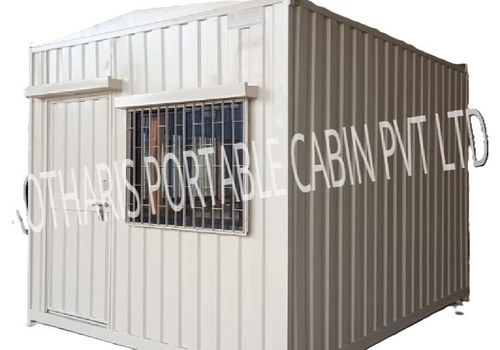 Gl Ms Portable Cabin - Metal Floor & Roof, Multi Color | Rust Resistant, Weatherproof, Fire Resistant, Lightweight, Modular, Portable