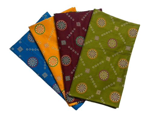 Medium Quality Rajwadi Nighty Fabric 250 Gram Cotton