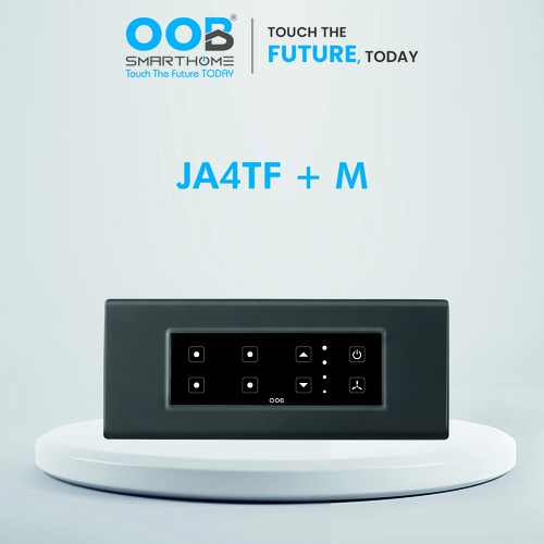Nubee Home Automation Modular Touch Switch Jade Series JA4TF