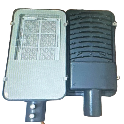 100 W Solar Led Street Light - Plastic, Black, High Brightness | Solar Powered, Energy Efficient, Weather Resistant, Automatic Sensor