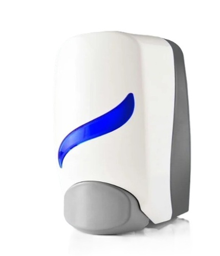 400 Ml Soap Dispenser - Plastic 400 Ml White | Compact Leak Proof Wall Mountable Portable Transparent Body Sturdy Pump