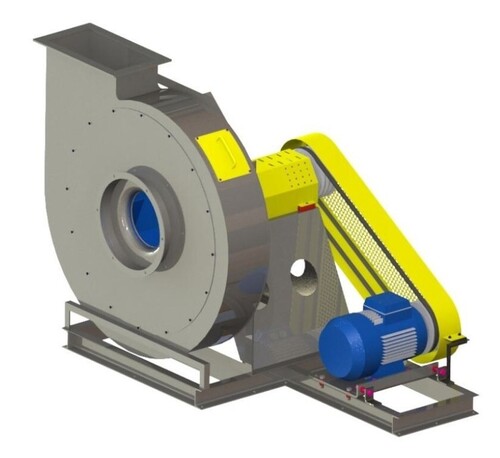 Backward Curved Impeller - Color: Multicolor