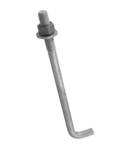 Metal L Bolt - Color: Grey