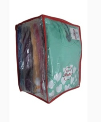 Pvc Six Piece Packing Bag - PVC, Multi Color, All Sizes, Water Resistant, Tear Resistant, Zipper Closure