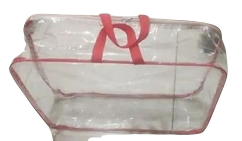 Zipper Pvc Blanket D/B Bag - Durable PVC, Transparent, All Sizes | Waterproof, Lightweight, Foldable, Spacious Interior