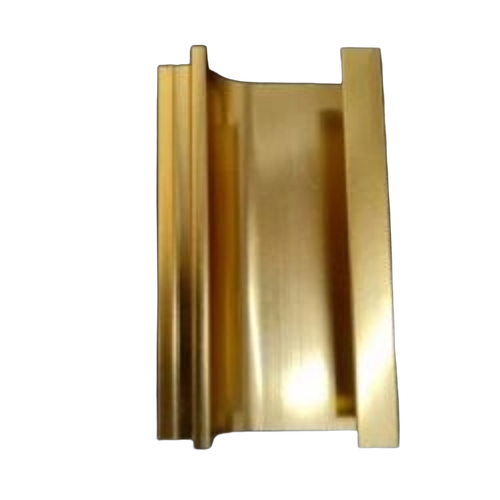 Aluminium H Profile - Aluminium Golden Polished Finish | Corrosion Resistant Rust Proof Durable