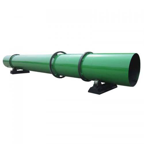 Green Rotary Drum Dryer - Color: Customized