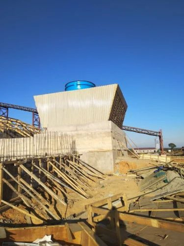 Pine Wood Cross Flow Timber Cooling Tower