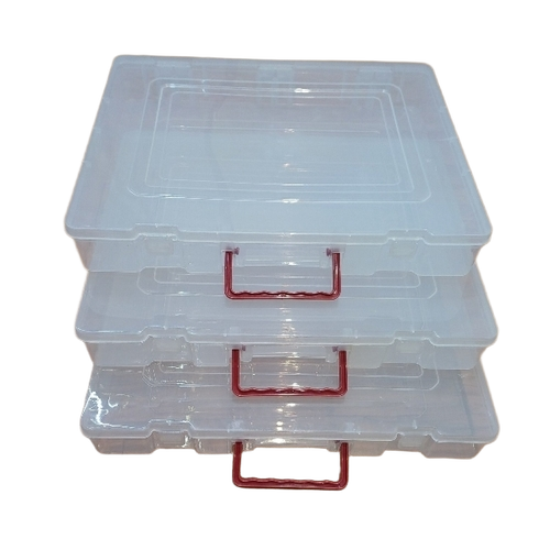 Plastic Saree Packing Box