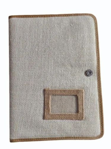 A5 Jute File Folder 