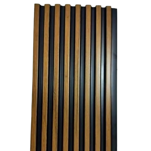 Charcoal Wall Panel - 8mm Thick, 6x3 Feet, Brown and Black | Rectangular, Commercial Use