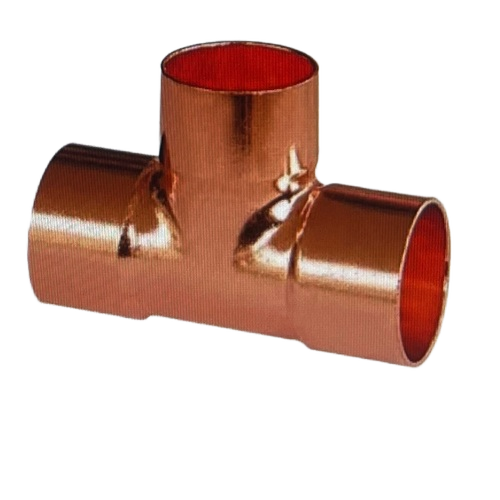 Inch Copper Tee Fitting 