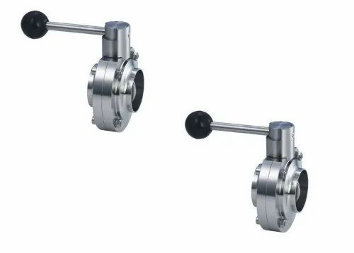 Stainless Steel Dairy Butterfly Valves