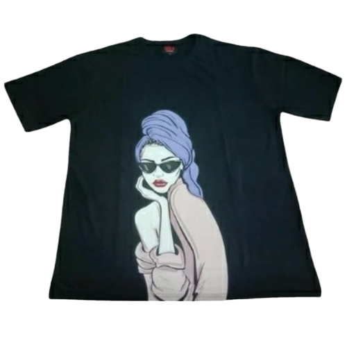 Women Printed Cotton T Shirt