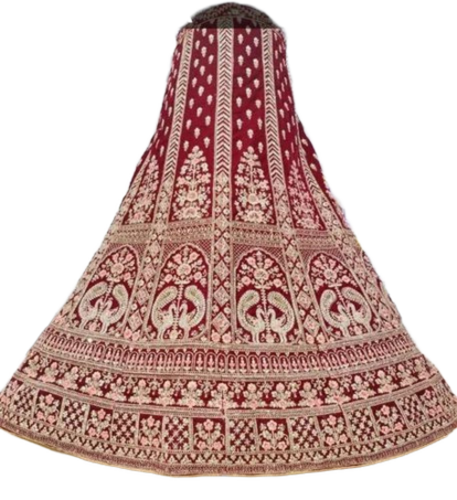 D No 4049 Bridal Lehenga