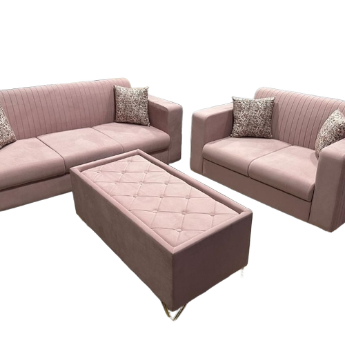 Five Seater Fabric Sofa Set
