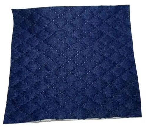 Royal Blue Ultrasonic Quilted Fabric
