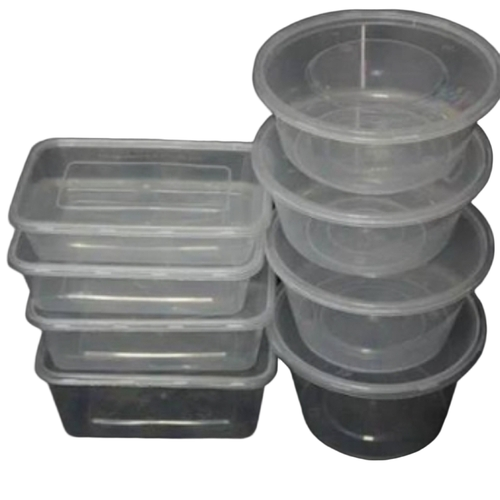 Transparent Plastic Container