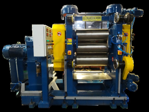 12 X 36 Inch Three Roll Rubber Calender Machine