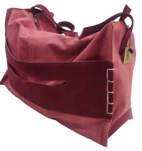 5Kg Canvas Shoulder Bag - Capacity: 5 Kg